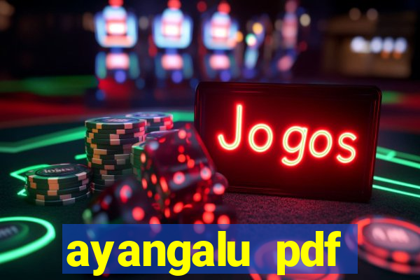 ayangalu pdf ayangalu orisha